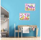 CreArt, Malen nach Zahlen Junior -  Bunte Dinosaurier