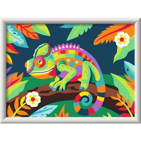 Farbenfrohes Chamäleon