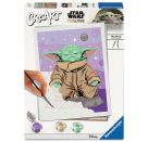 CreArt, Malen nach Zahlen Adults Trend - Star Wars Meditierender Grogu