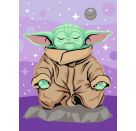 CreArt, Malen nach Zahlen Adults Trend - Star Wars Meditierender Grogu