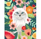 Ravensburger CreArt 12023146 - Samtpfote - Malen nach Zahlen ab 12 Jahren