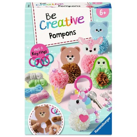 BeCreative Midi - Pompons Kawaii
