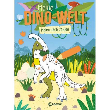 Meine Dino-Welt - Malen nach Zahlen