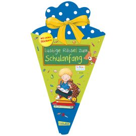 Schlau für die Schule: Lustige Rätsel zum Schulanfang (Schultüte blau)