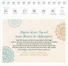 Postkartenkalender Yogaglück für jeden Tag 2027
