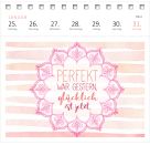Postkartenkalender Glücksmantras 2027