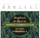 Mini-Wochenkalender Bevor ich mich jetzt aufrege, ist es mir lieber egal!  2027