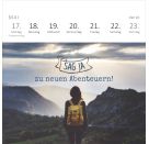 Mini-Wochenkalender Sei frech, wild und wunderbar! 2027
