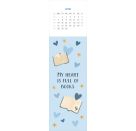 Lesezeichenkalender Bücherliebe 2027