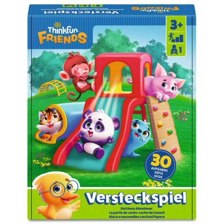 ThinkFun Friends: Versteckspiel - Logikspiel ab 3 Jahre