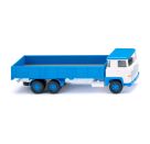 WIKING Hochbordpritschen-Lkw (Scania 111 LBT) - weiß/himmelblau