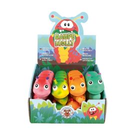 Squeezy Raupe Molly, 4-fach sortiert Squeeze   relax! Diese lustig-coole Raupe ist perfekt zum Stretchen, Knautschen,