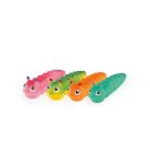 Squeezy Raupe Molly, 4-fach sortiert Squeeze   relax! Diese lustig-coole Raupe ist perfekt zum Stretchen, Knautschen,