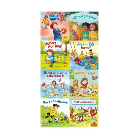Pixi-Box 305: Sport macht Spaß mit Pixi (8x8 Exemplare)