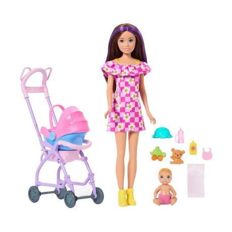 Barbie Skipper Babysitters Inc. Kinderwagen Spielset