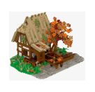 Mittelalterliche Fischerhütte