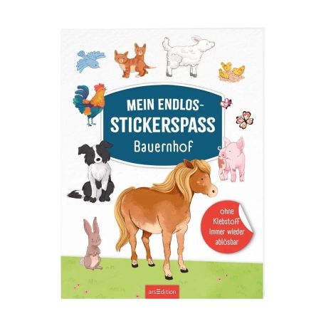 Mein Endlos-Stickerspaß – Bauernhof