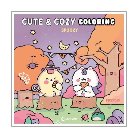 Cute   Cozy Coloring - Spooky