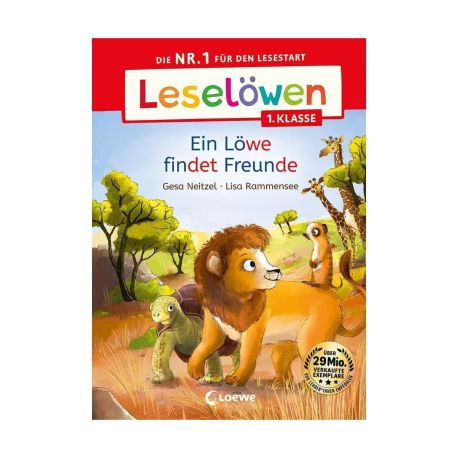 Leselöwen 1. Klasse - Ein Löwe findet Freunde