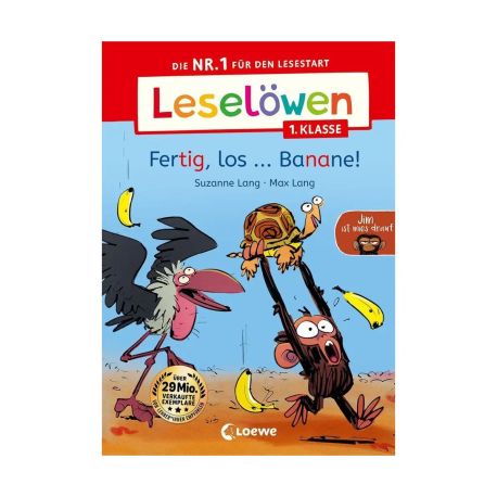 Leselöwen 1. Klasse - Jim ist mies drauf - Fertig, los...Banane!