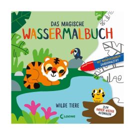 Das magische Wassermalbuch - Wilde Tiere