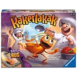 Ravensburger 20800 - Kakerlakak - Aktionsspiel mit elektronischer Kakerlake für Groß und Klein, für 2-4 Personen, geei