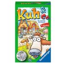 Ravensburger 23160 - Kuh und co, Mitbringspiel für 2-6 Spieler, Kinderspiel ab 4 Jahren, Reisespiel für unterwegs
