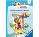 Die Superhelden-Schule - lesen lernen mit dem Leseraben - Erstlesebuch - Kinderbuch ab 7 Jahren mit Silbengeschichten