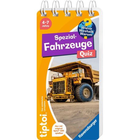 tiptoi® WWW Quiz Spezialfahrz