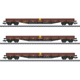 Märklin 47162 - H0 Niederbordwagen-Set Res-x
