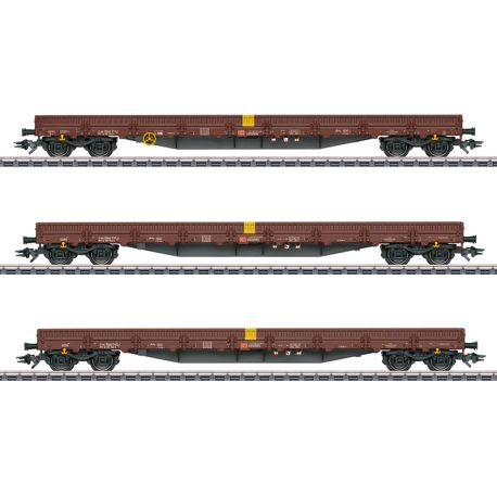 Märklin 47162 - H0 Niederbordwagen-Set Res-x