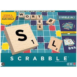 Scrabble Original Holz 2 in 1 (D)