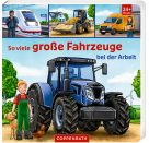 So viele große Fahrzeuge bei der Arbeit