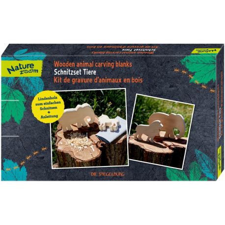 Schnitzset Tiere