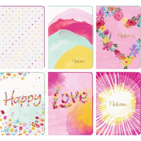 Notizhefte DIN A5 – Love   Happiness