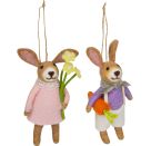 Filz-Anhänger - Hase