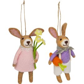 Filz-Anhänger - Hase