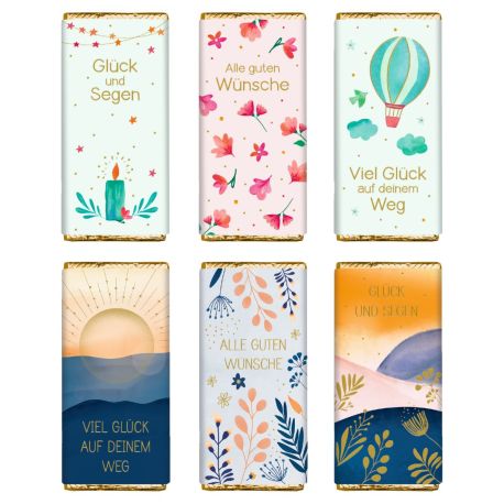 Schokolade - Glück und Segen - Kleine Schokogrüße