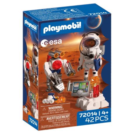 PLAYMOBIL 72014 ESA: Astronaut mit Roboter