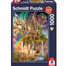 Schmidt Spiele 58979 Puzzle Stadt im Himmel 1000 Teile