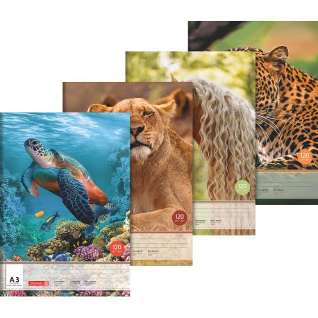 Zeichenblock A3 Tiere 20 Bl