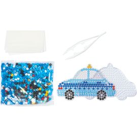Bastelset Bügelp.Polizeiauto