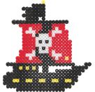 Bastelset Bügelperlen Piraten