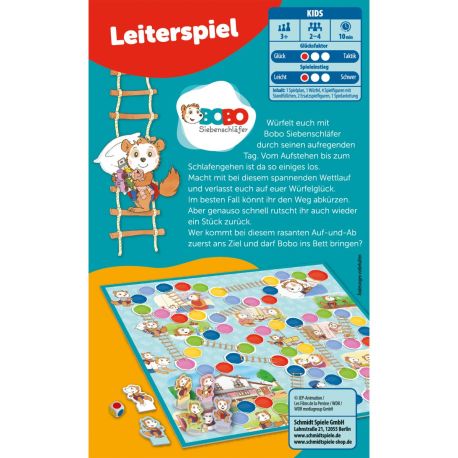 Bring mich mit, Bobo Siebenschläfer, Leiterspiel