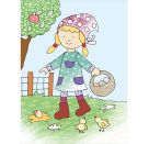 Zaubermalblock. Magische Muster. Bauernhof