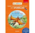 Leselöwen - Lesen und schreiben lernen mit Spurrillen - Abenteuer im Land der Dinos