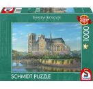 Schmidt Spiele Puzzle 1000 Teile Notre Dame