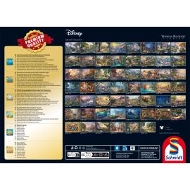 Schmidt Spiele Puzzle 1000 Teile Disney, Fox and Hound