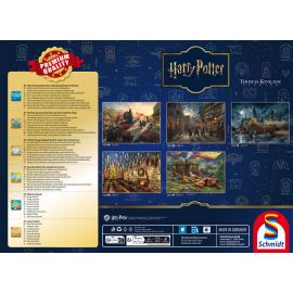 Schmidt Spiele Puzzle 1000 Teile Warner, Wizarding World, Harry Potter, Hagrid's Hut