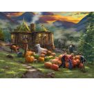 Schmidt Spiele Puzzle 1000 Teile Warner, Wizarding World, Harry Potter, Hagrid's Hut